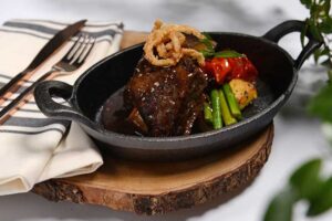Bison Short Ribs by Three Tomatoes Catering in Denver, CO